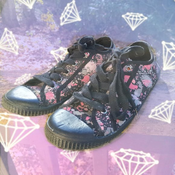 💘ROCKET DOG SPLASH PAINTED SNEAKERS 💘 - Picture 1 of 3